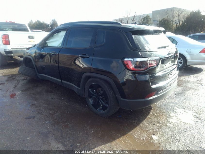2021 JEEP COMPASS ALTITUDE VIN: 3C4NJCBB6MT581192