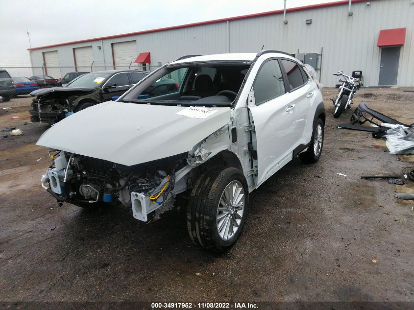 2021 HYUNDAI KONA SEL VIN: KM8K22AA9MU660960