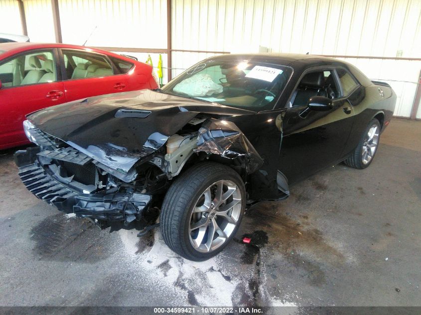 2021 DODGE CHALLENGER SXT VIN: 2C3CDZAG1MH571195
