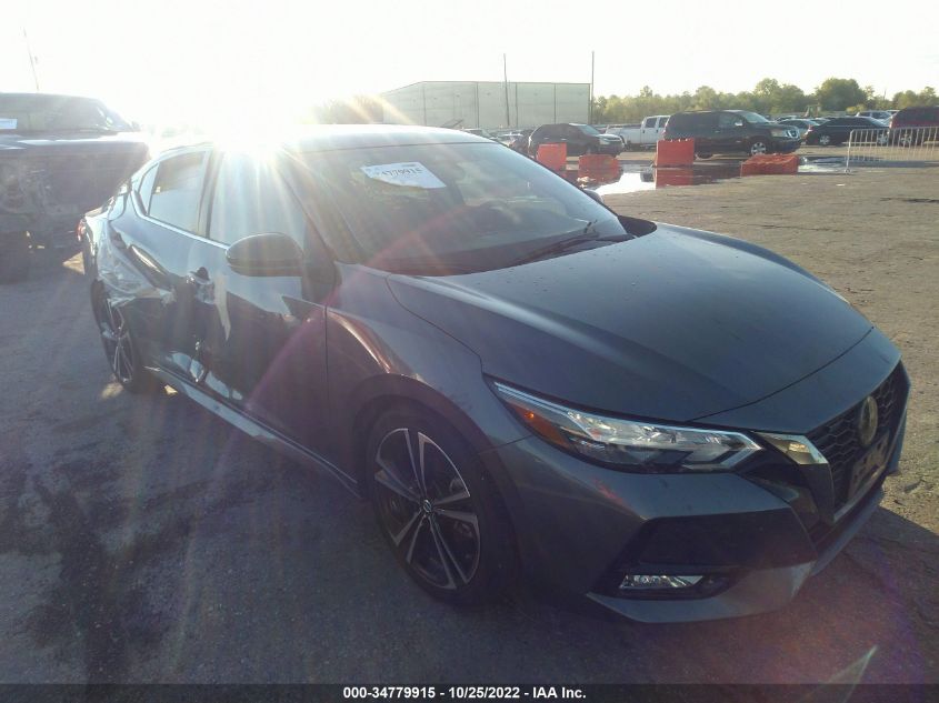 2021 NISSAN SENTRA SR VIN: 3N1AB8DV6MY200883