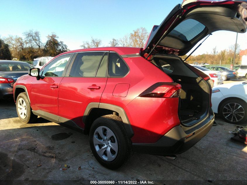 2022 TOYOTA RAV4 LE VIN: 2T3F1RFV0NW265082