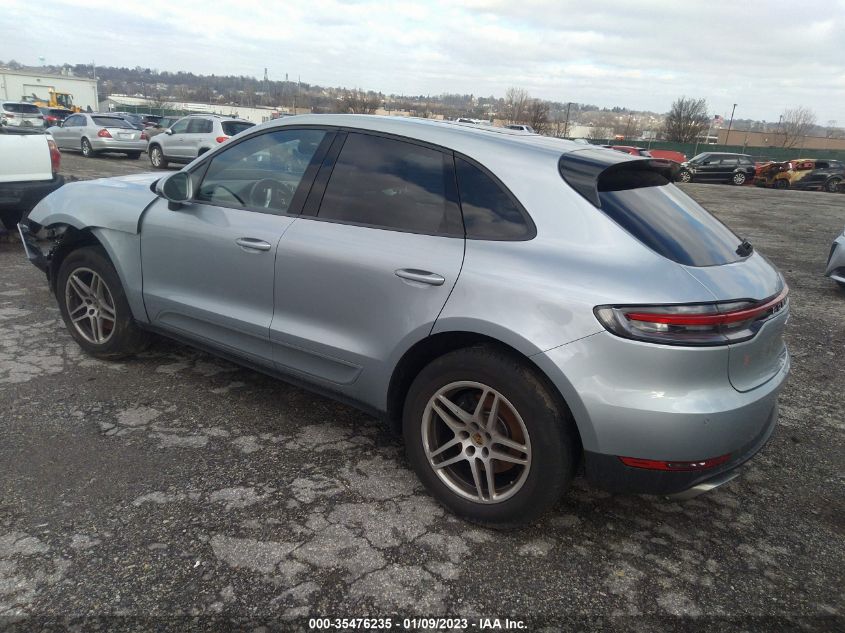 2021 PORSCHE MACAN VIN: WP1AA2A58MLB05119