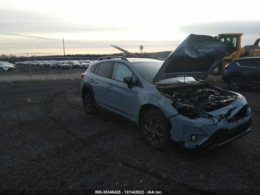 2022 SUBARU CROSSTREK SPORT VIN: JF2GTHSC4NH222269