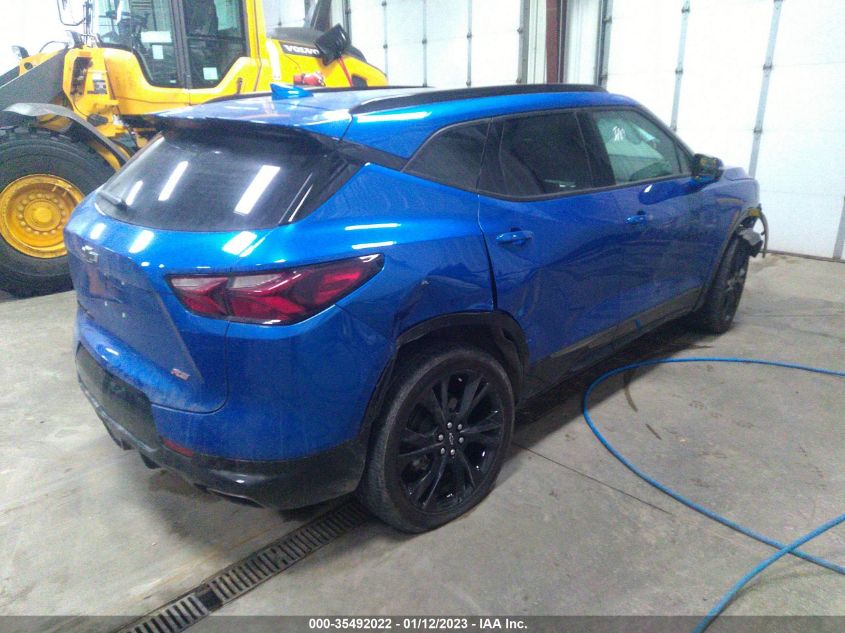 2021 CHEVROLET BLAZER RS VIN: 3GNKBKRS9MS514910