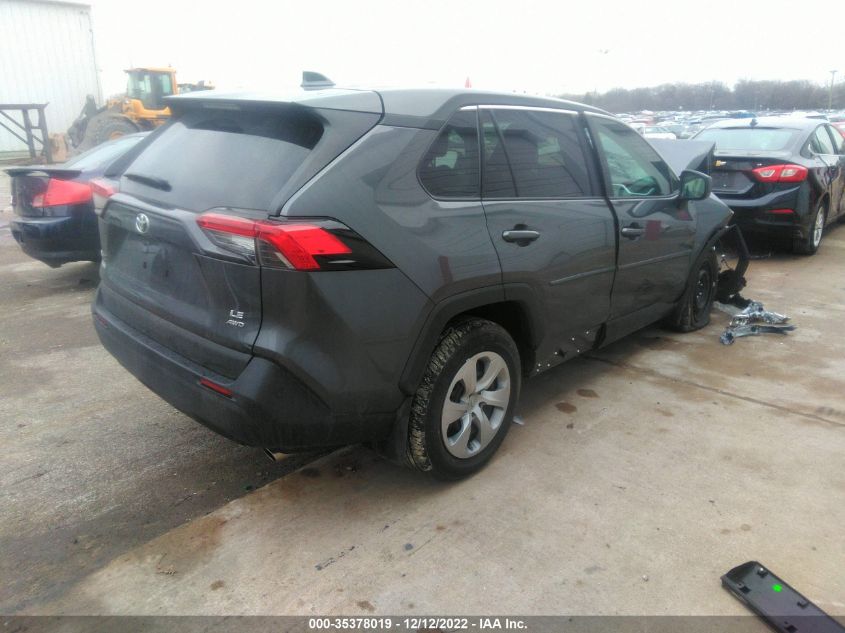 2022 TOYOTA RAV4 LE VIN: 2T3F1RFV2NC313389