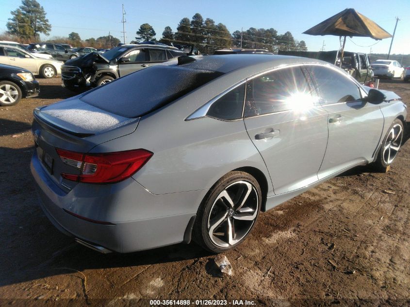 2022 HONDA ACCORD SEDAN SPORT SE VIN: 1HGCV1F48NA070198
