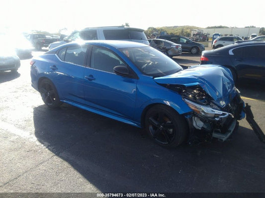 2022 NISSAN SENTRA SR VIN: 3N1AB8DV9NY203441