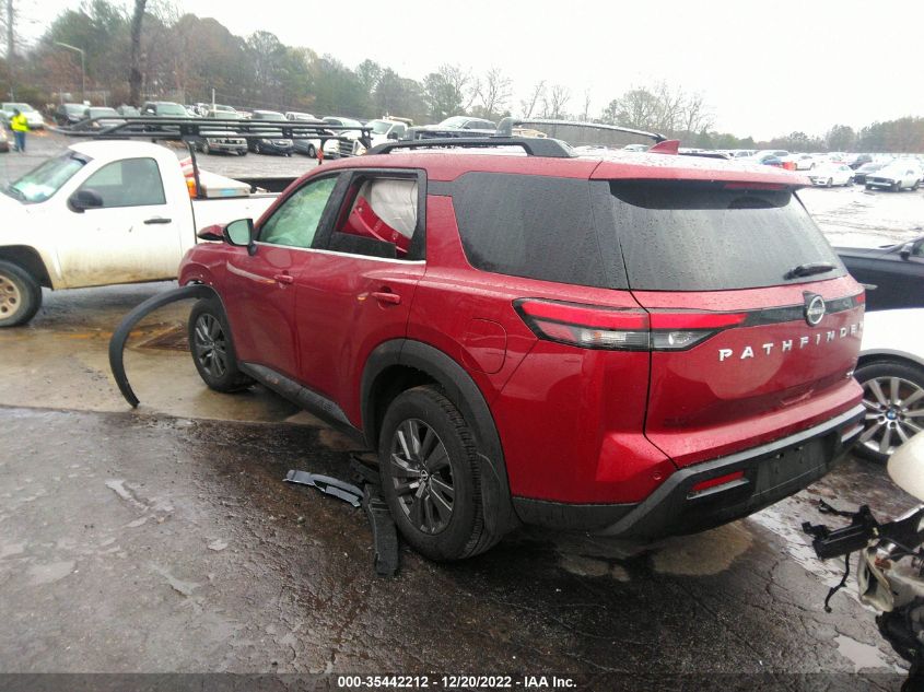 2022 NISSAN PATHFINDER SV VIN: 5N1DR3BA3NC246511