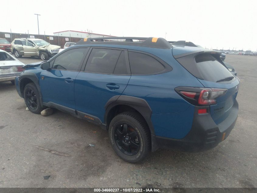 2022 SUBARU OUTBACK WILDERNESS VIN: 4S4BTGUDXN3131525