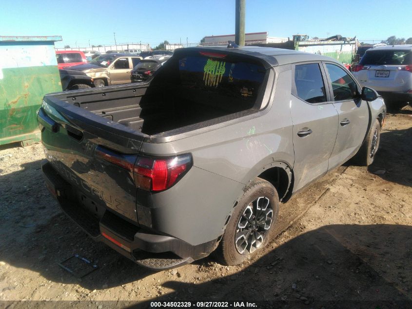 2022 HYUNDAI SANTA CRUZ SE VIN: 5NTJA4AE9NH014199