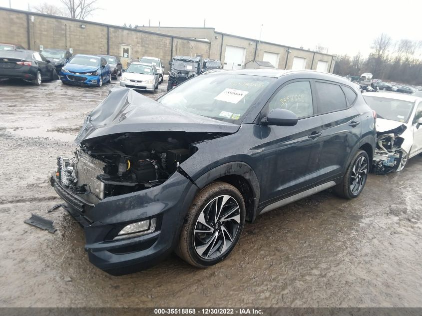 2021 HYUNDAI TUCSON SPORT VIN: KM8J3CAL2MU282836