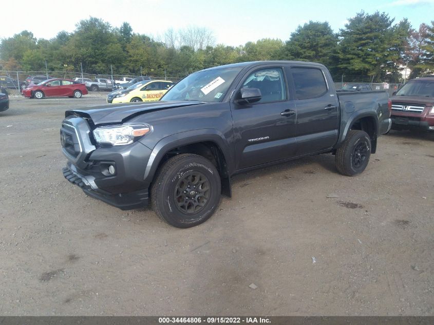 2022 TOYOTA TACOMA 4WD SR/SR5/TRD SPORT VIN: 3TMCZ5AN3NM483756