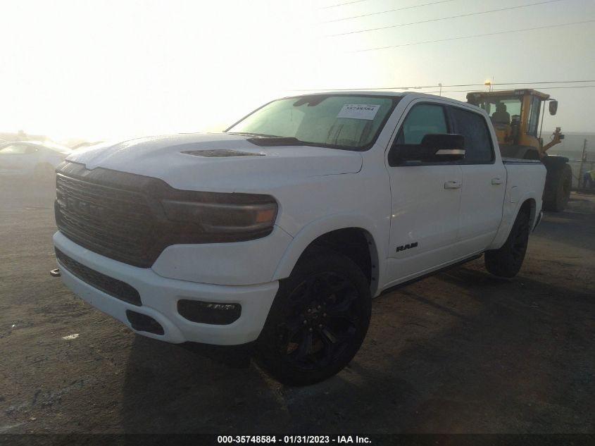 2022 RAM 1500 LIMITED VIN: 1C6RREHM1NN319152