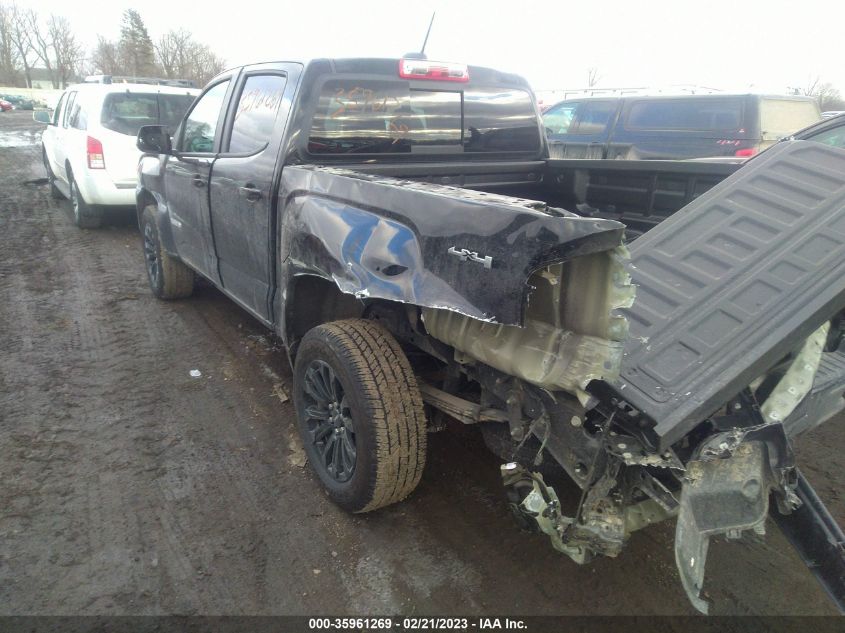 2022 GMC CANYON 4WD ELEVATION VIN: 1GTG6CEN3N1235965