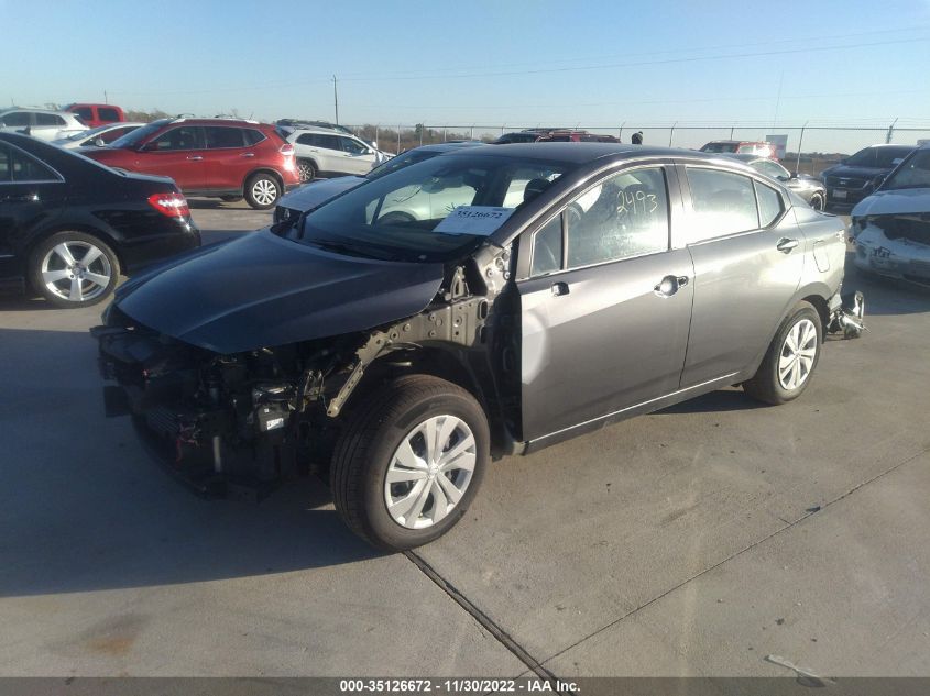 2022 NISSAN VERSA S VIN: 3N1CN8DV2NL821360