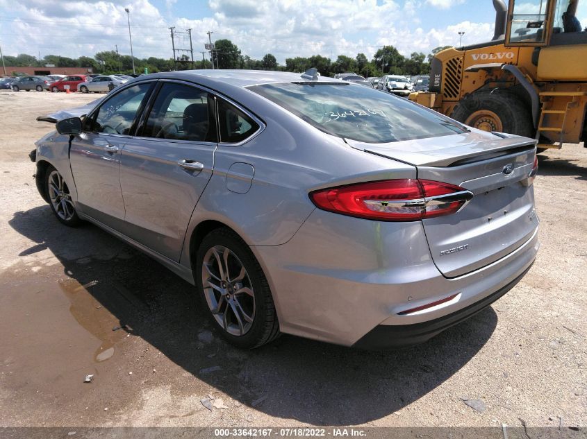2020 FORD FUSION HYBRID TITANIUM VIN: 3FA6P0RU4LR129834