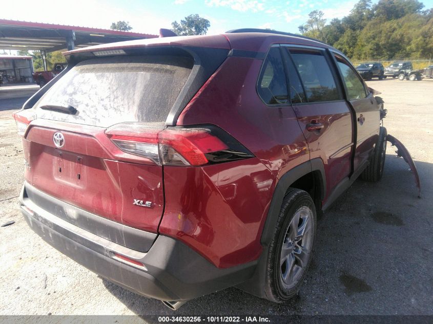 2022 TOYOTA RAV4 XLE VIN: 2T3W1RFV4NW186689