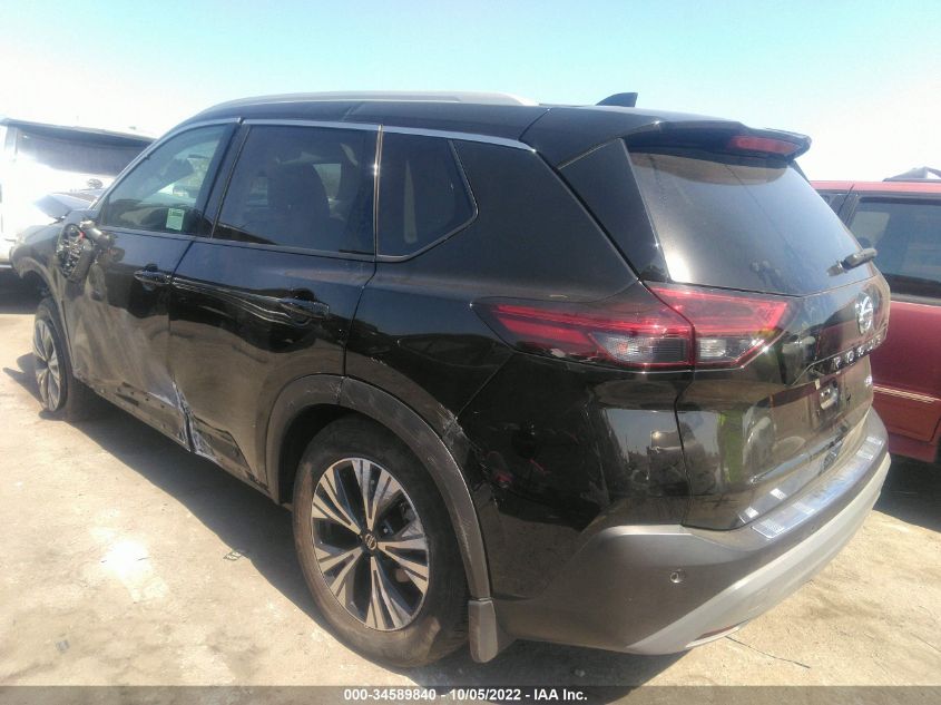 2021 NISSAN ROGUE SV VIN: 5N1AT3BAXMC673977