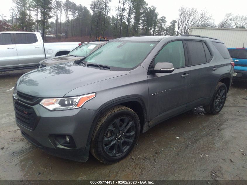 2021 CHEVROLET TRAVERSE RS VIN: 1GNERJKW3MJ134124