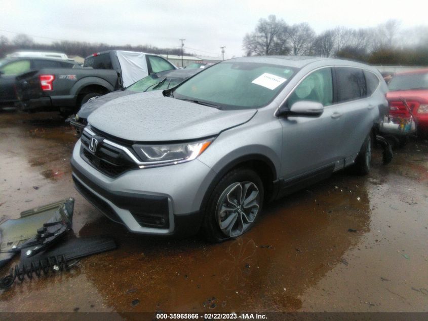 2022 HONDA CR-V EX-L VIN: 5J6RW2H88NA006636