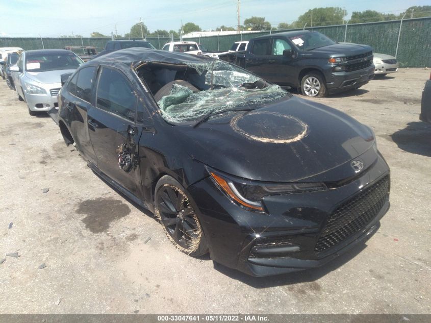 2021 TOYOTA COROLLA SE/NIGHTSHADE/APEX SE VIN: 5YFS4MCE3MP058899