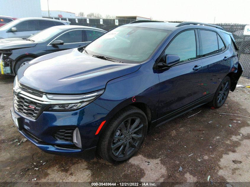 2023 CHEVROLET EQUINOX RS VIN: 3GNAXMEG2PL104846