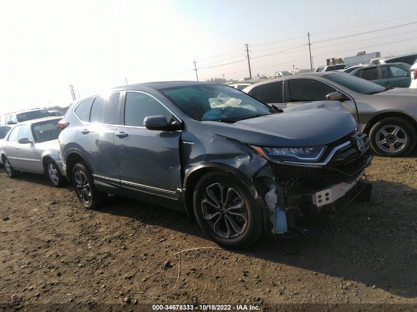 2021 HONDA CR-V HYBRID EX VIN: 7FART6H53ME004329