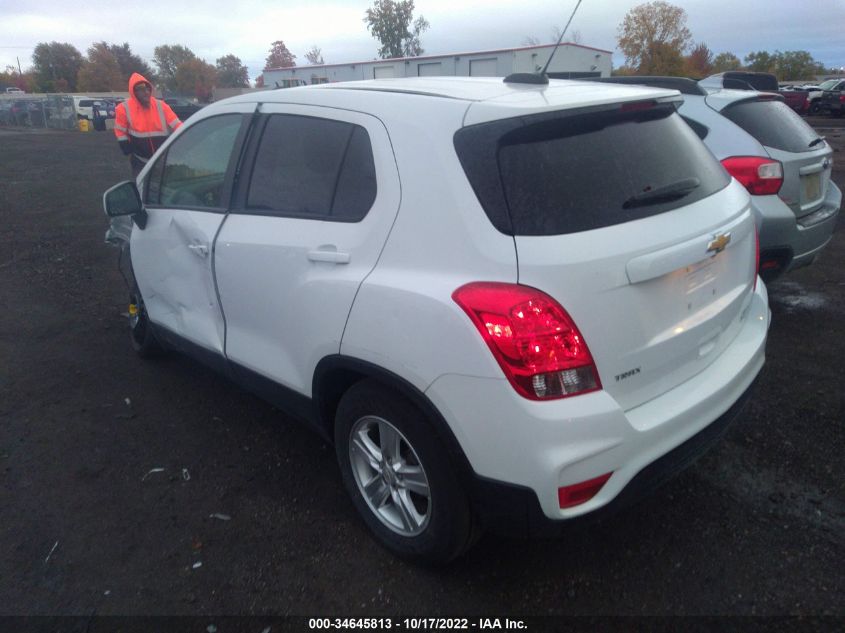 2021 CHEVROLET TRAX LS VIN: KL7CJKSB1MB324327