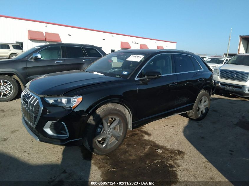 2022 AUDI Q3 PREMIUM VIN: WA1AUCF34N1004947