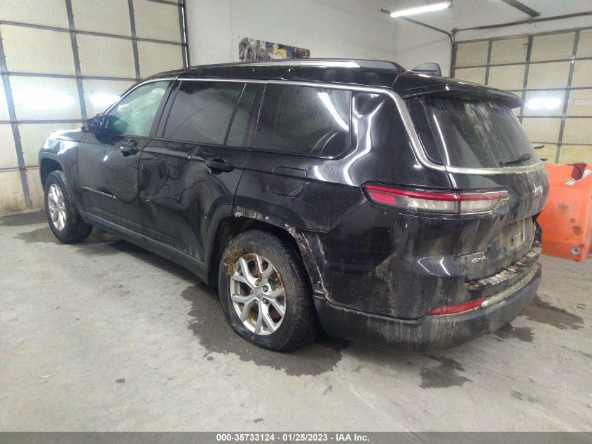2021 JEEP GRAND CHEROKEE L LIMITED VIN: 1C4RJKBG2M8125549