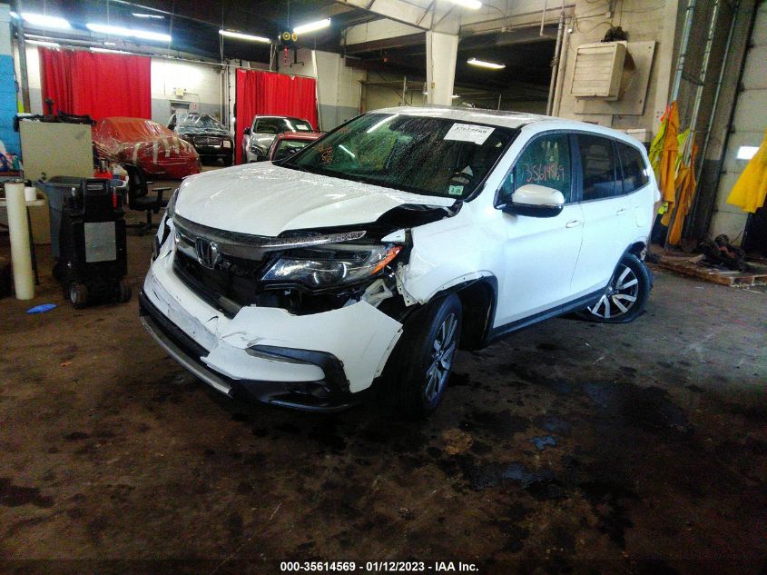 2021 HONDA PILOT EX-L VIN: 5FNYF6H5XMB051498