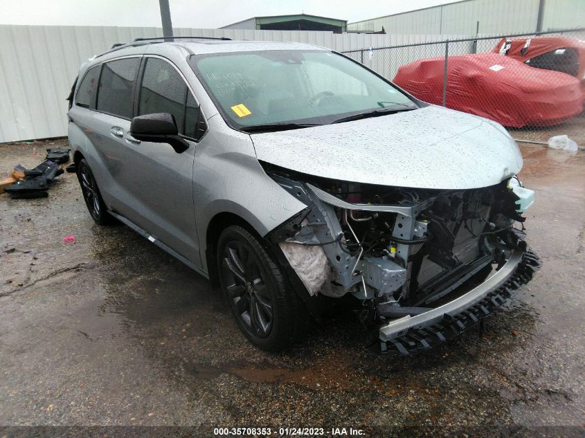 2022 TOYOTA SIENNA XSE VIN: 5TDDRKEC9NS079744