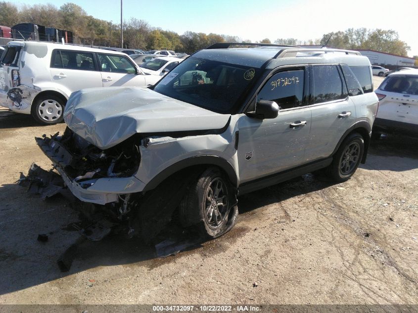 2022 FORD BRONCO SPORT BIG BEND VIN: 3FMCR9B66NRD24260