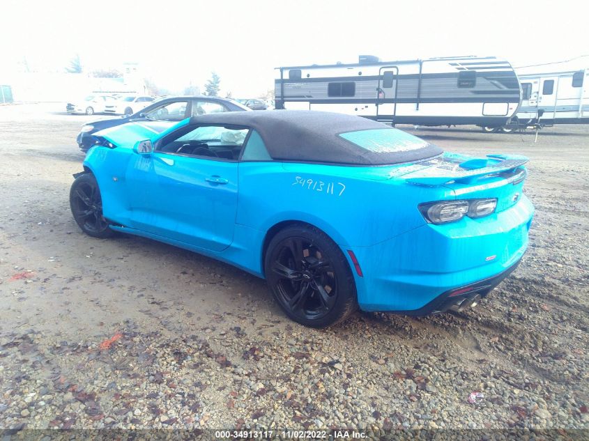 2022 CHEVROLET CAMARO 1SS VIN: 1G1FF3D7XN0132328