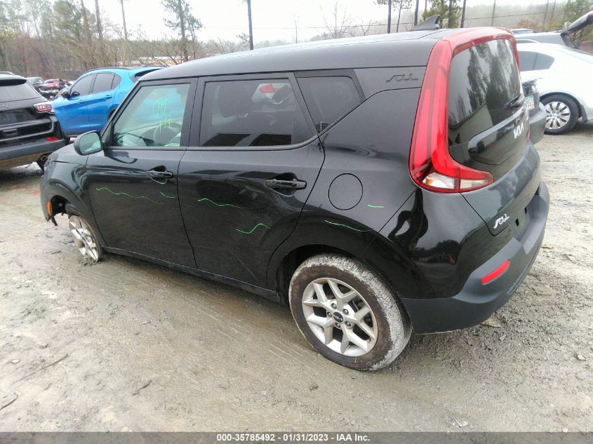 2022 KIA SOUL LX VIN: KNDJ23AU9N7156344
