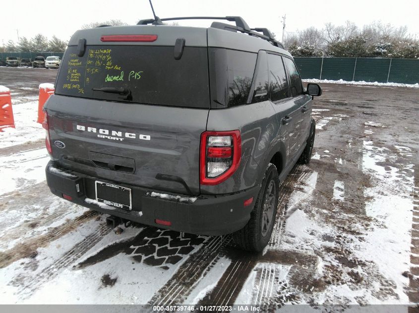 2022 FORD BRONCO SPORT BIG BEND VIN: 3FMCR9B62NRD89655