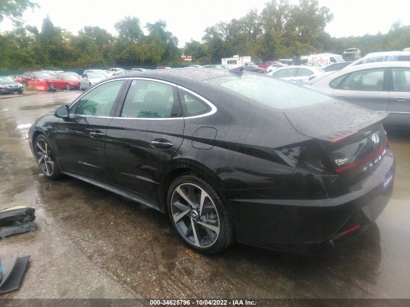 2021 HYUNDAI SONATA SEL PLUS VIN: 5NPEJ4J24MH132116