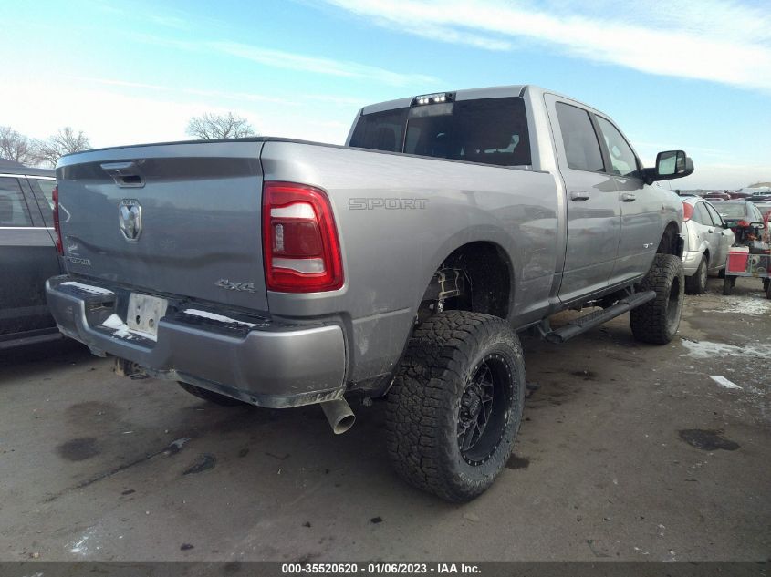 2021 RAM 2500 BIG HORN VIN: 3C6UR5DL3MG660650