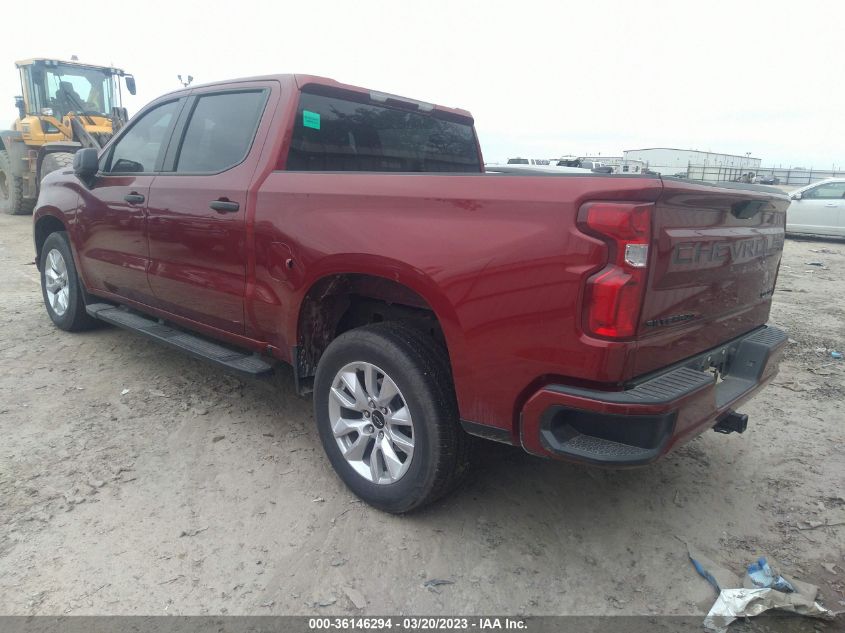 2022 CHEVROLET SILVERADO 1500 LTD CUSTOM VIN: 3GCPWBEKXNG160442