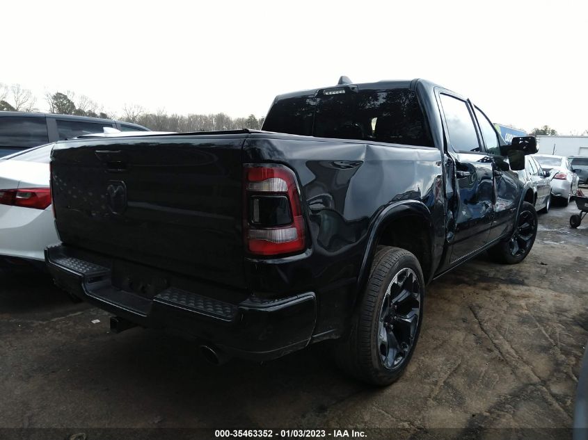 2022 RAM 1500 LIMITED VIN: 1C6SRFHT1NN267620