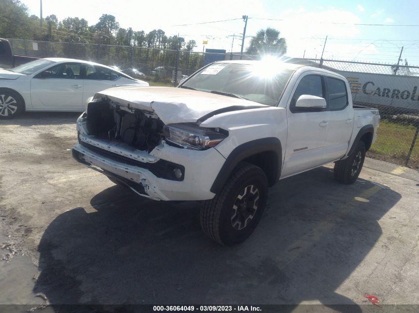 2022 TOYOTA TACOMA 4WD SR/SR5/TRD SPORT VIN: 3TMCZ5AN0NM475677