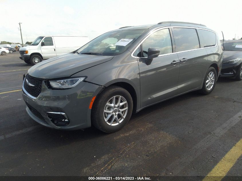 2022 CHRYSLER PACIFICA TOURING L VIN: 2C4RC1BG9NR132752