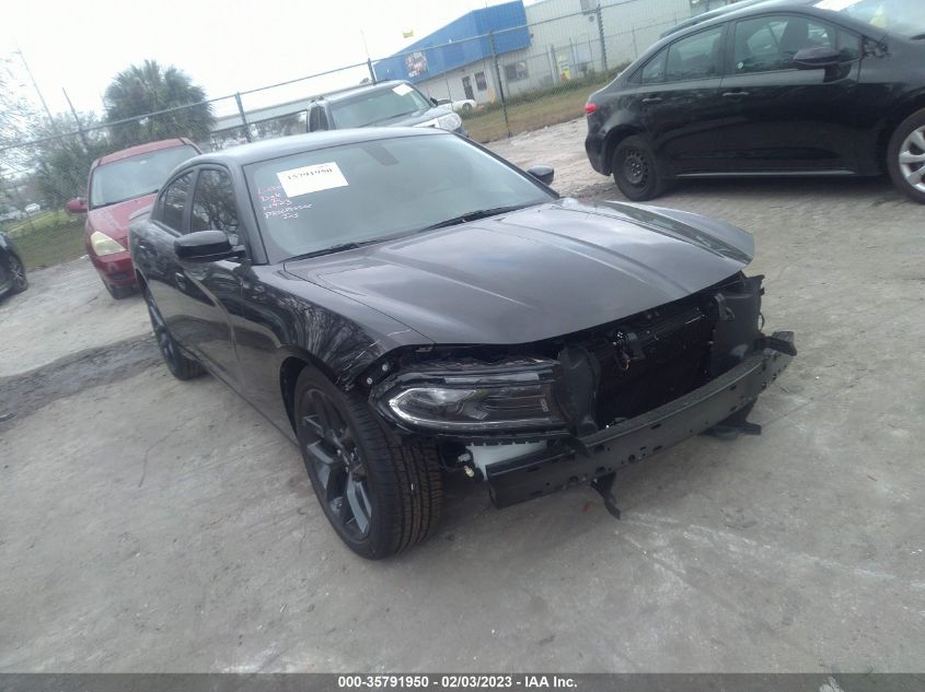 2022 DODGE CHARGER SXT VIN: 2C3CDXBG3NH183020