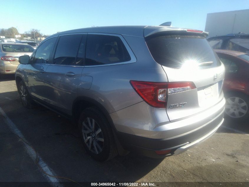 2021 HONDA PILOT EX VIN: 5FNYF5H32MB047633
