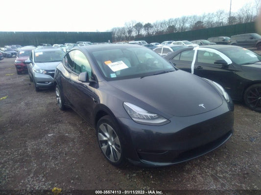 2021 TESLA MODEL Y LONG RANGE VIN: 5YJYGDEE5MF248486
