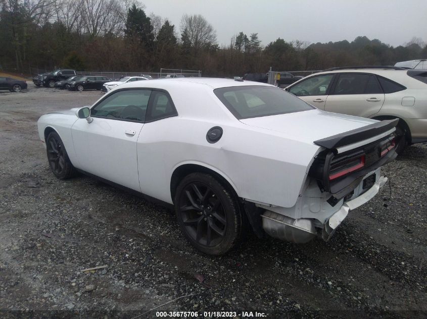 2021 DODGE CHALLENGER SXT VIN: 2C3CDZAG2MH552607