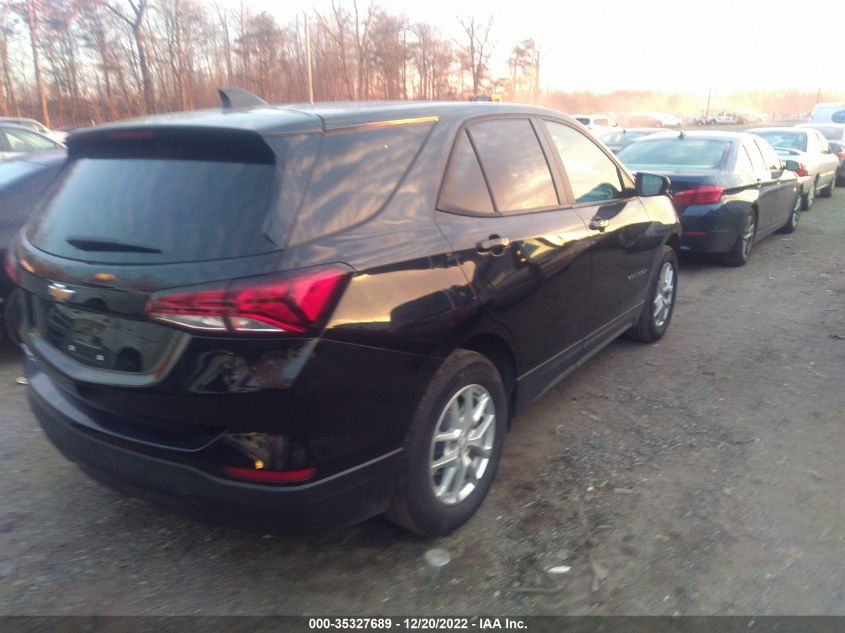2022 CHEVROLET EQUINOX LS VIN: 2GNAXHEV3N6124501