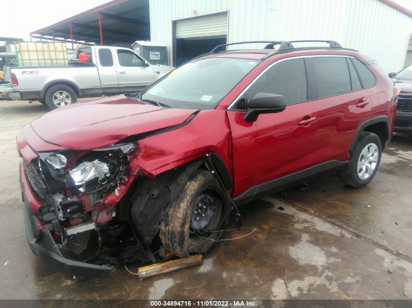 2021 TOYOTA RAV4 LE VIN: JTMH1RFV5MD073502