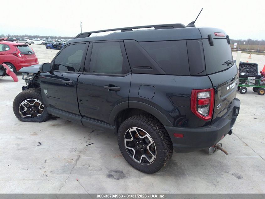 2021 FORD BRONCO SPORT BIG BEND VIN: 3FMCR9B64MRA33304