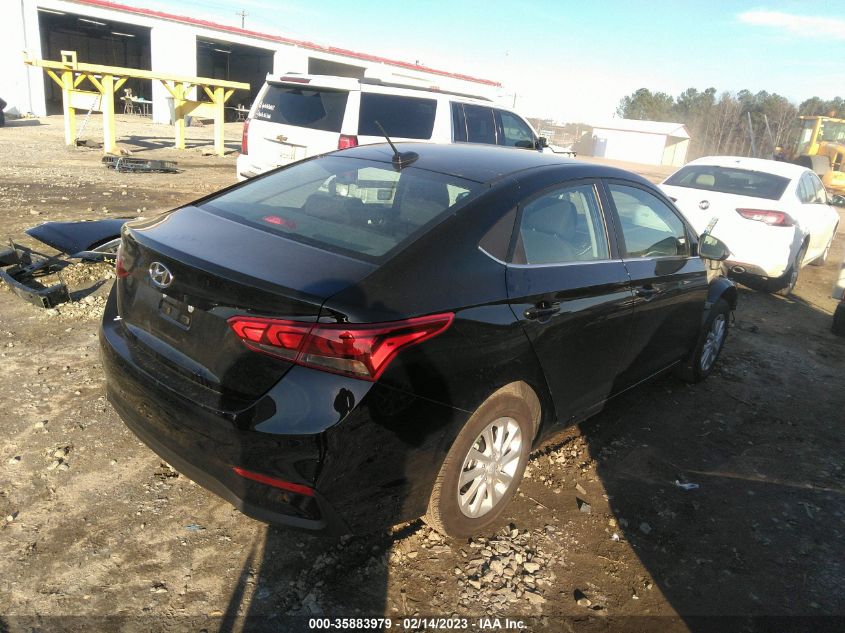 2022 HYUNDAI ACCENT SEL VIN: 3KPC24A61NE187295